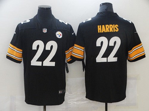 Najee Harris #22 Pittsburgh Steelers black Jersey