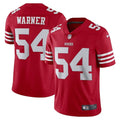 San Francisco 49ers Fred Warner #54 red Jersey
