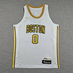 Youth Jayson Tatum Boston Celtics #0 Embroidered Jersey