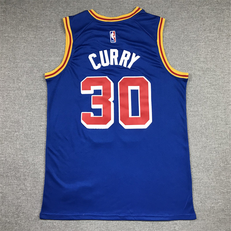 Golden State Warriors Stephen Curry #30 75th Anniversary City Edition Swingman Jersey ― Embroidered