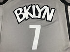 Brooklyn Nets Kevin Durant #7 City Edition - Embroidered Jersey