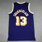 Wilt Chamberlain #13 Los Angeles Lakers 1971-72 Throwback Jersey