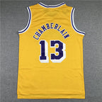 Wilt Chamberlain #13 Los Angeles Lakers 1971-72 Throwback Jersey