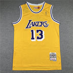 Wilt Chamberlain #13 Los Angeles Lakers 1971-72 Throwback Jersey