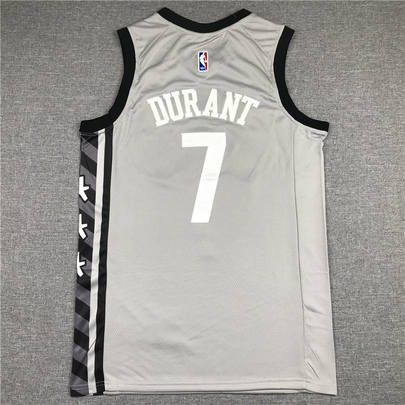 Brooklyn Nets Kevin Durant #7 City Edition - Embroidered Jersey