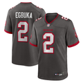 Men's  Emeka Egbuka Pewter Tampa Bay Buccaneers Alternate Game Player Jersey