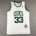 Boston Celtics Larry Bird #33 1985-86 Throwback ！ Embroidered Jersey