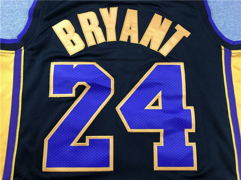 Kobe Bryant #24 Los Angeles Lakers "Retirement Edition" Embroidered Jersey