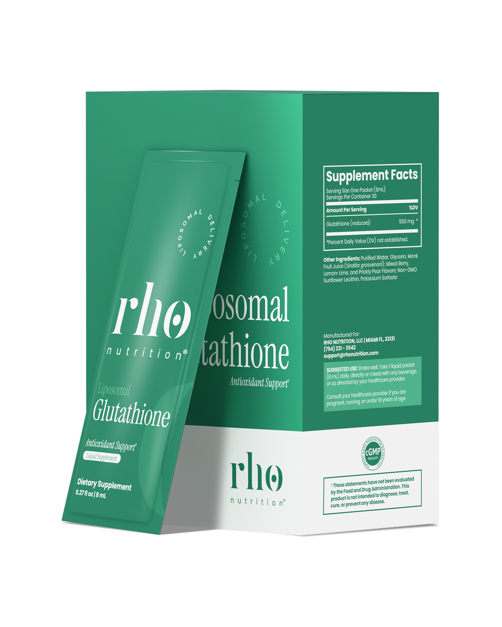 Glutathione Travel Packs