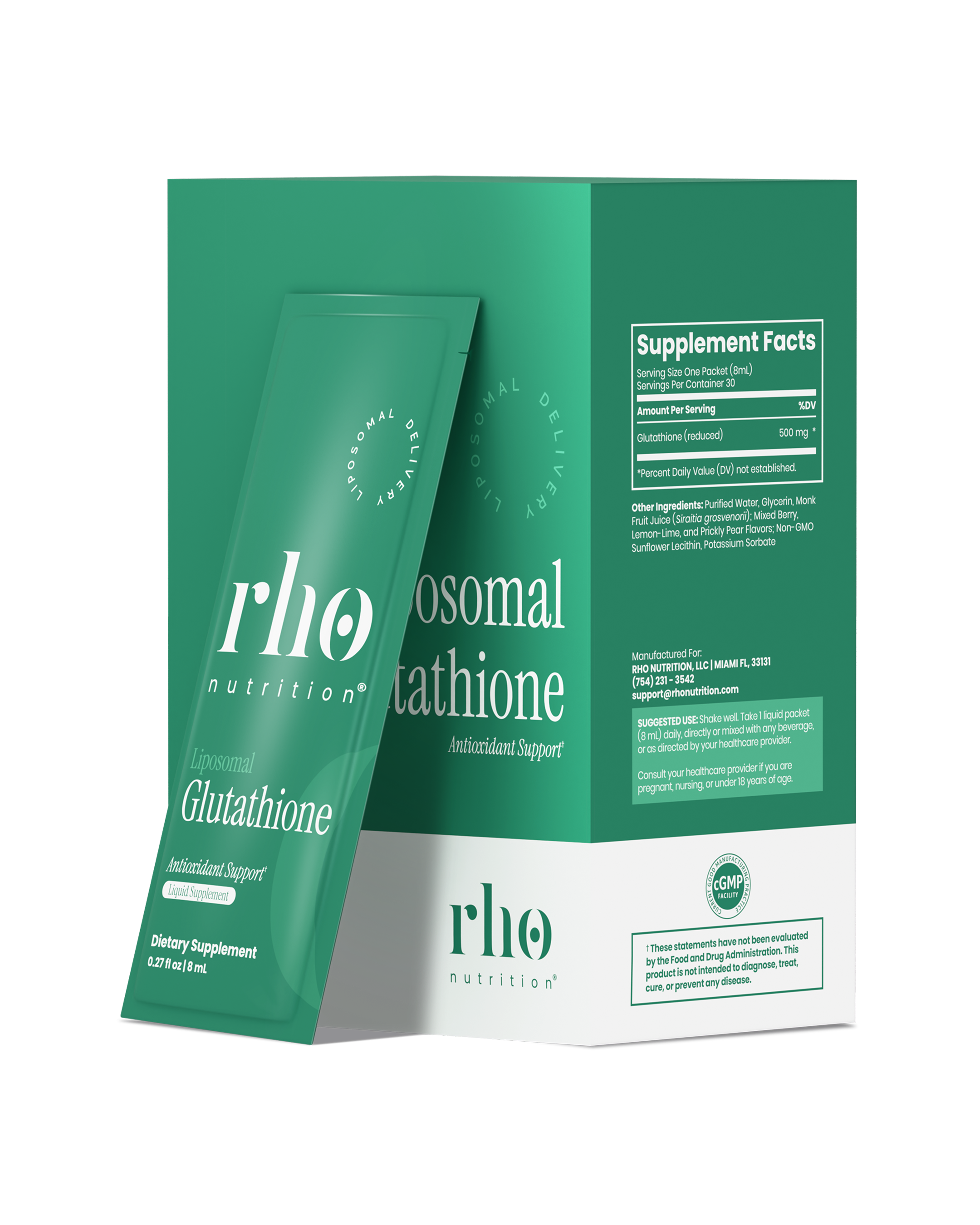 Glutathione Travel Packs