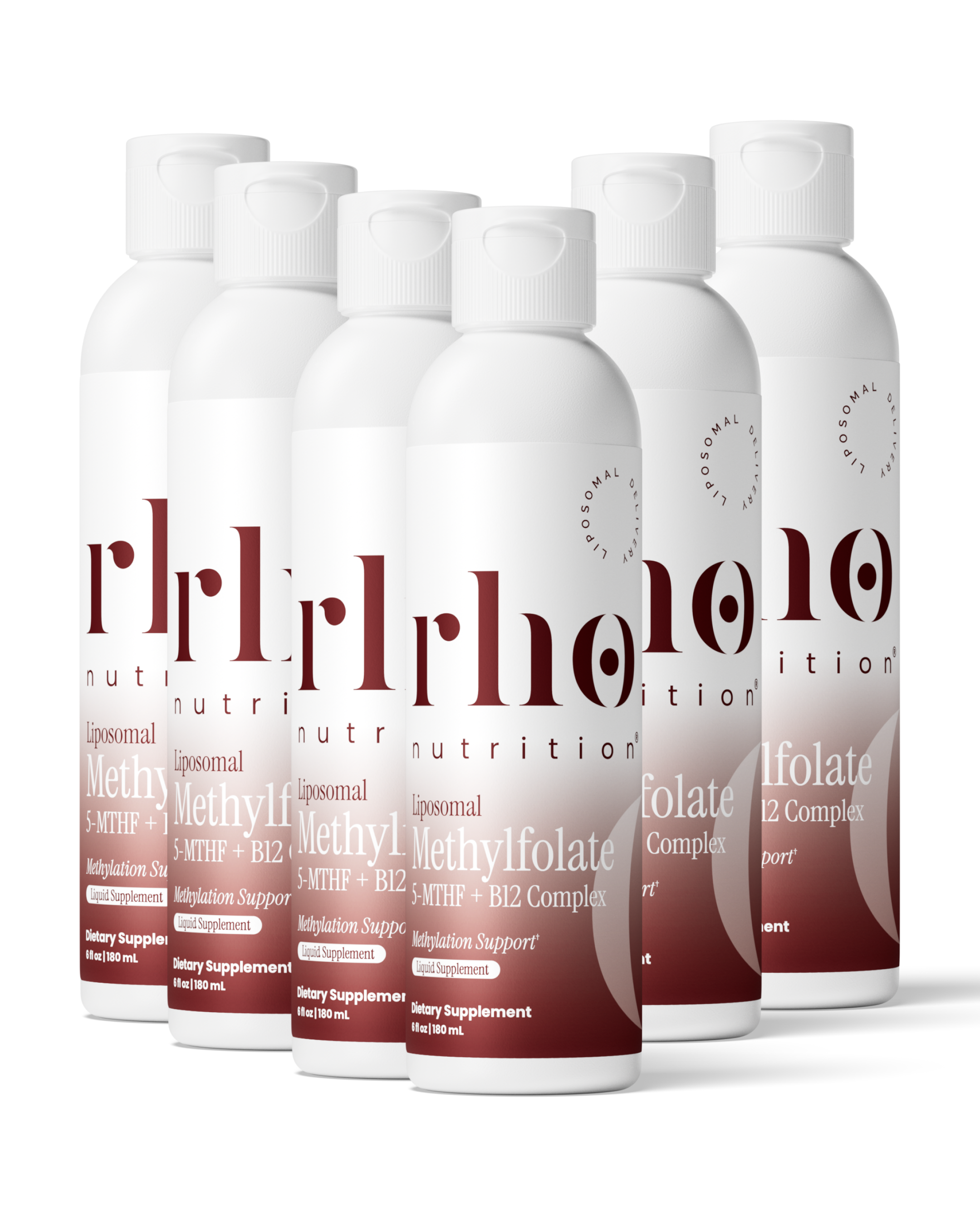 Liposomal Methylfolate 5-MTHF + B12 Complex (6 Pack)
