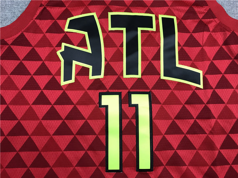 Atlanta Hawks Trae Young #11 City Edition Set ！ Embroidered Jersey