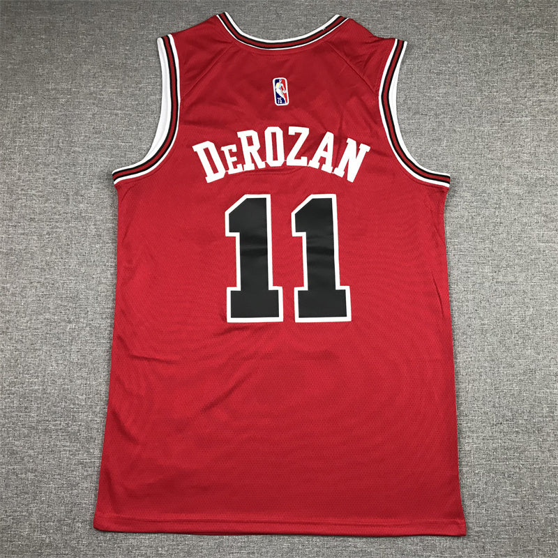Chicago Bulls DeMar DeRozan #11 City Edition Swingman Jersey ！ Embroidered