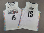 Youth Nikola Joki? Denver Nuggets #15 City Edition Embroidered  Jersey