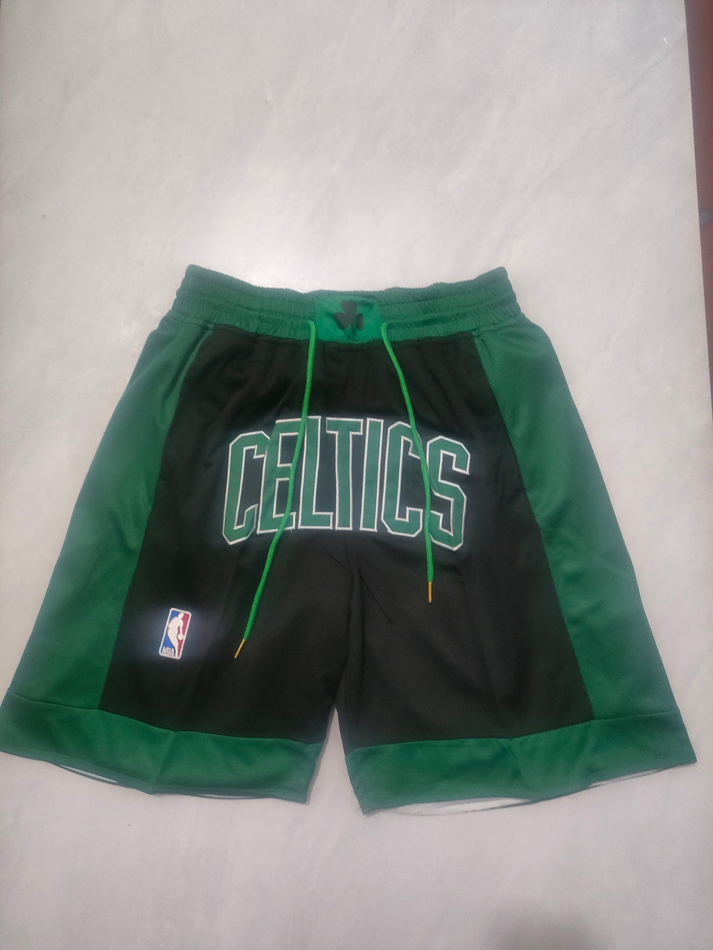 Boston Celtics Black City Edition Pocket Shorts
