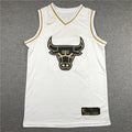 Chicago Bulls Michael Jordan #23 "Platinum" City Edition Swingman Jersey �C Embroidered