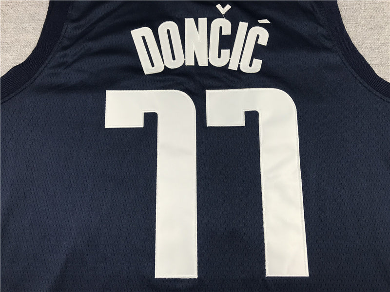 Dallas Mavericks Luka Doncic #77 City Edition Swingman Jersey ！ Embroidered