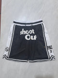 Movie Version Black Pocket Shorts