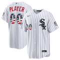 Custom Chicago White Sox 2026 All-Star Edition Stars & Stripes Stadium Jersey - White