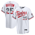 2026 All-Star Edition Stars & Stripes Minnesota Twins Byron Buxton Stadium Jersey - White