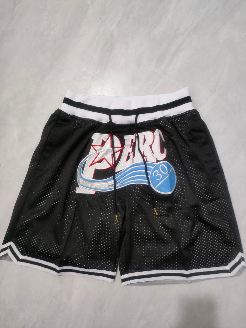 Movie Version Black Pocket Shorts