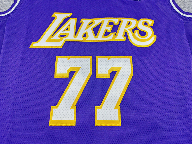 Luka Don?i? #77 Los Angeles Lakers 2026 City Edition Swingman Jersey ― Embroidered