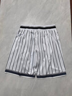 Baseball white striped size 55 pocket shorts