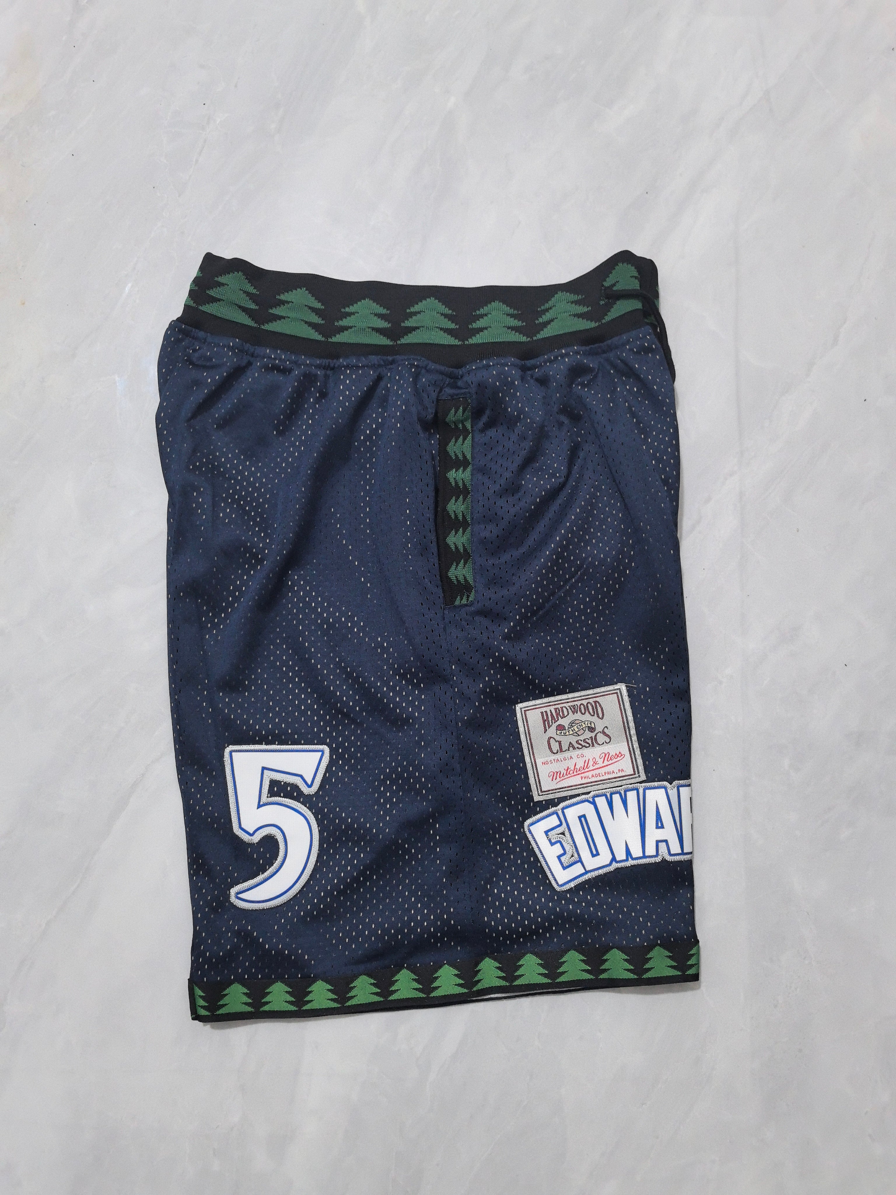 Minnesota Timberwolves Blue Retro Pocket Shorts