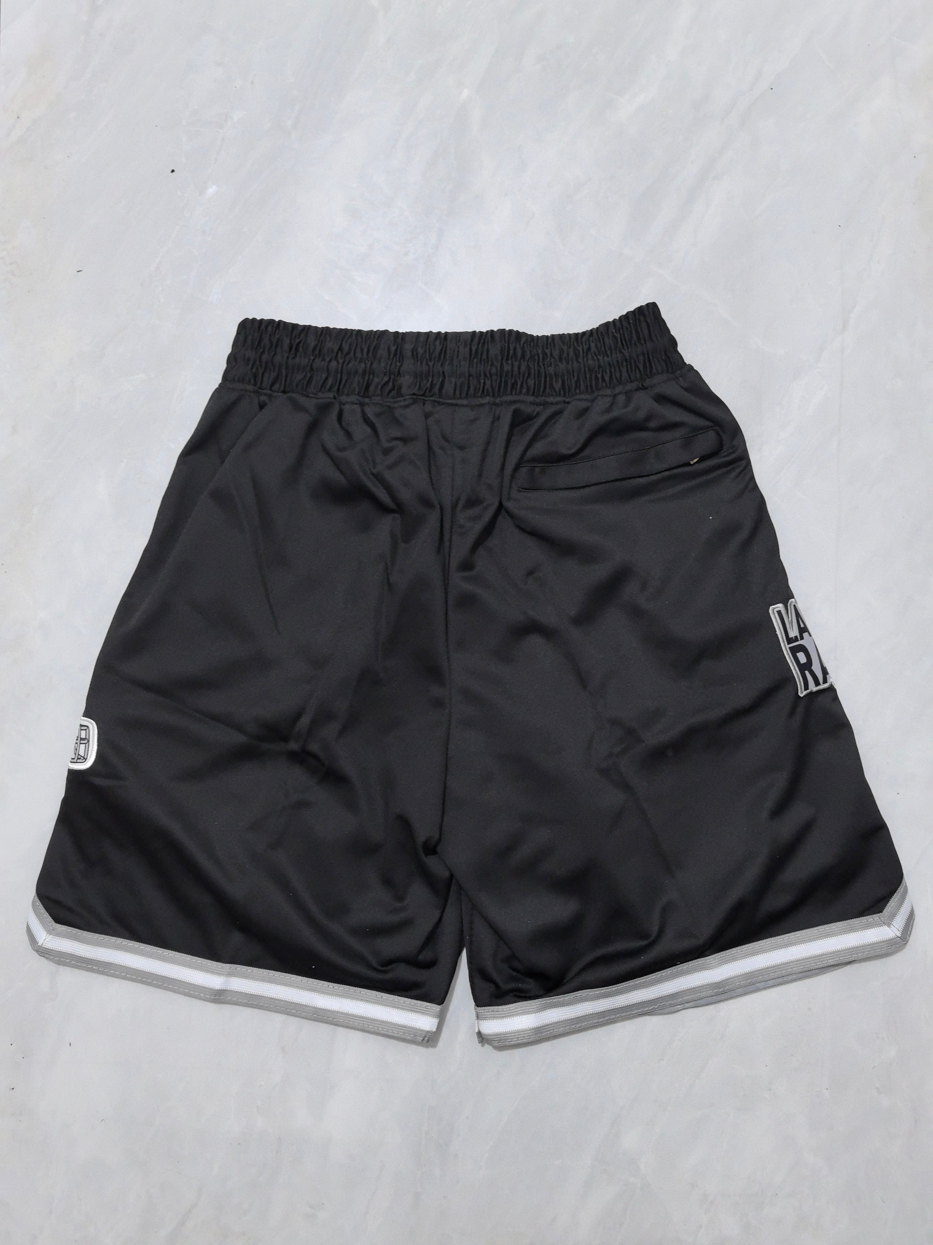 Las Vegas Raiders Black Pocket Shorts