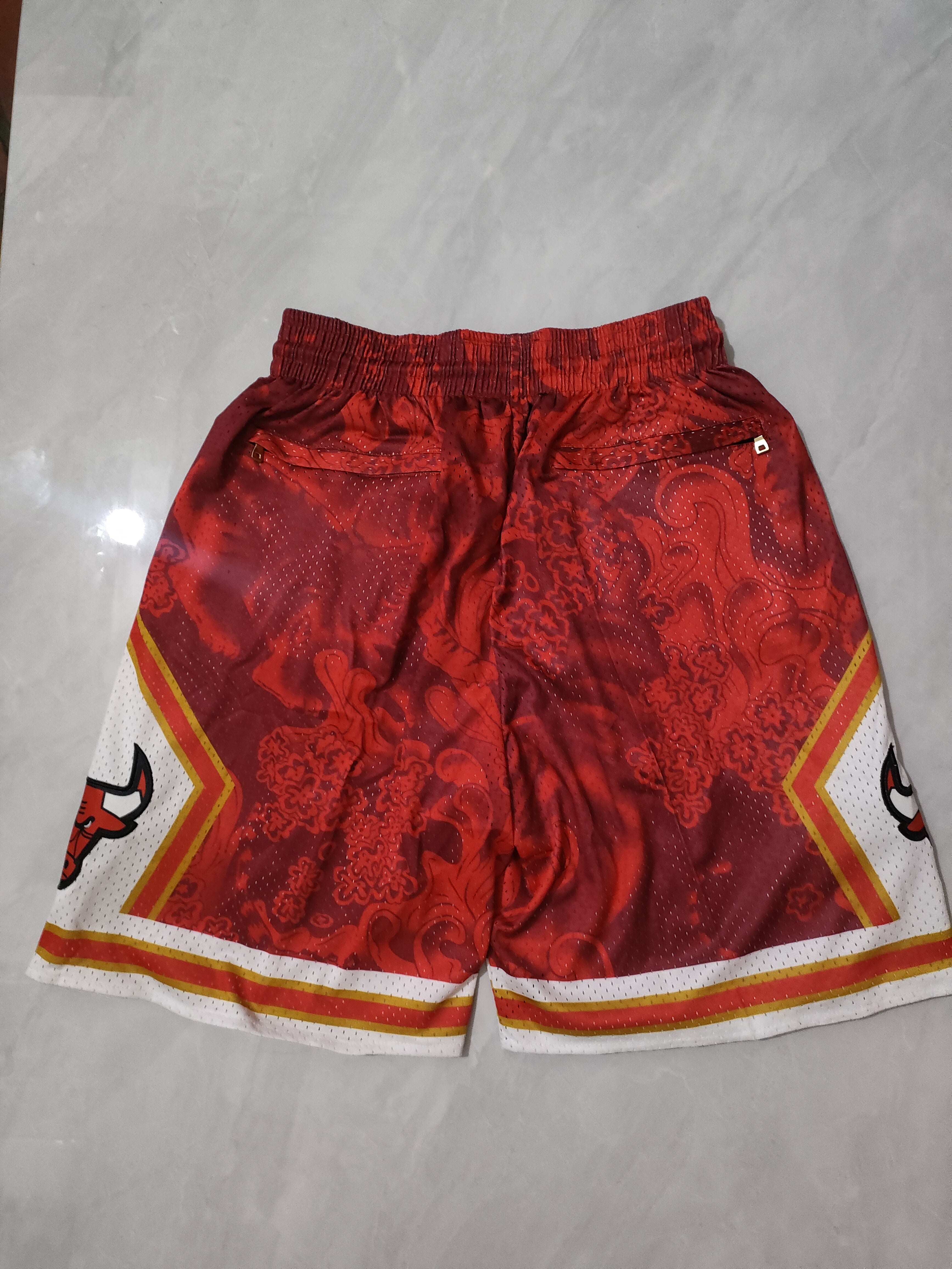 Chicago Red Bulls Red Tiger Year Limited Edition Pocket Shorts