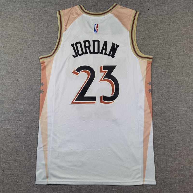 Chicago Bulls Michael Jordan #23 2025 City Edition Swingman Jersey - Embroidered