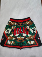 Chicago Bulls Camouflage Pocket Shorts