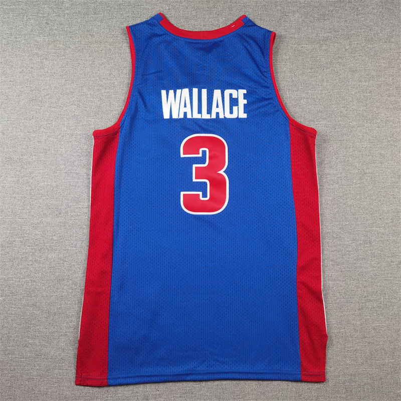 Detroit Pistons Ben Wallace #3 City Edition Swingman Jersey ！ Embroidered