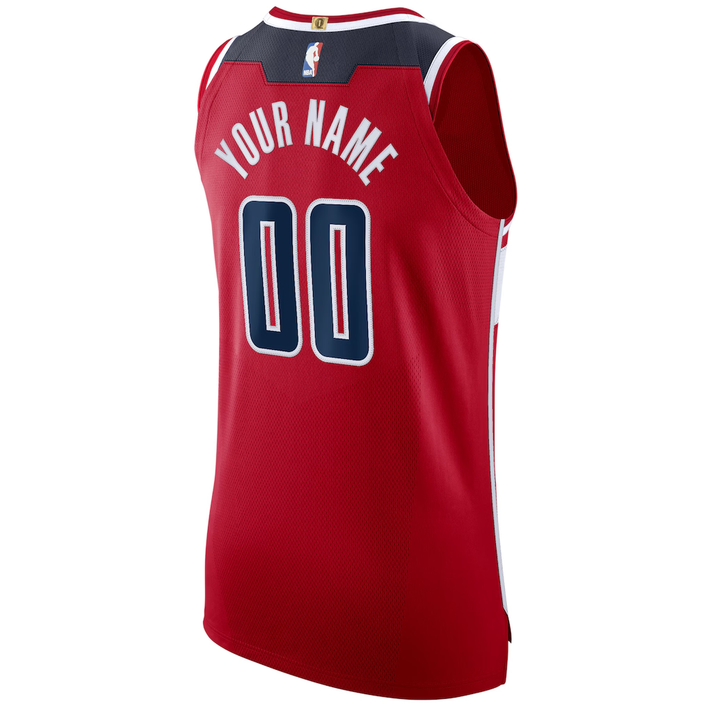 Custom Washington Wizards Player Edition Jersey