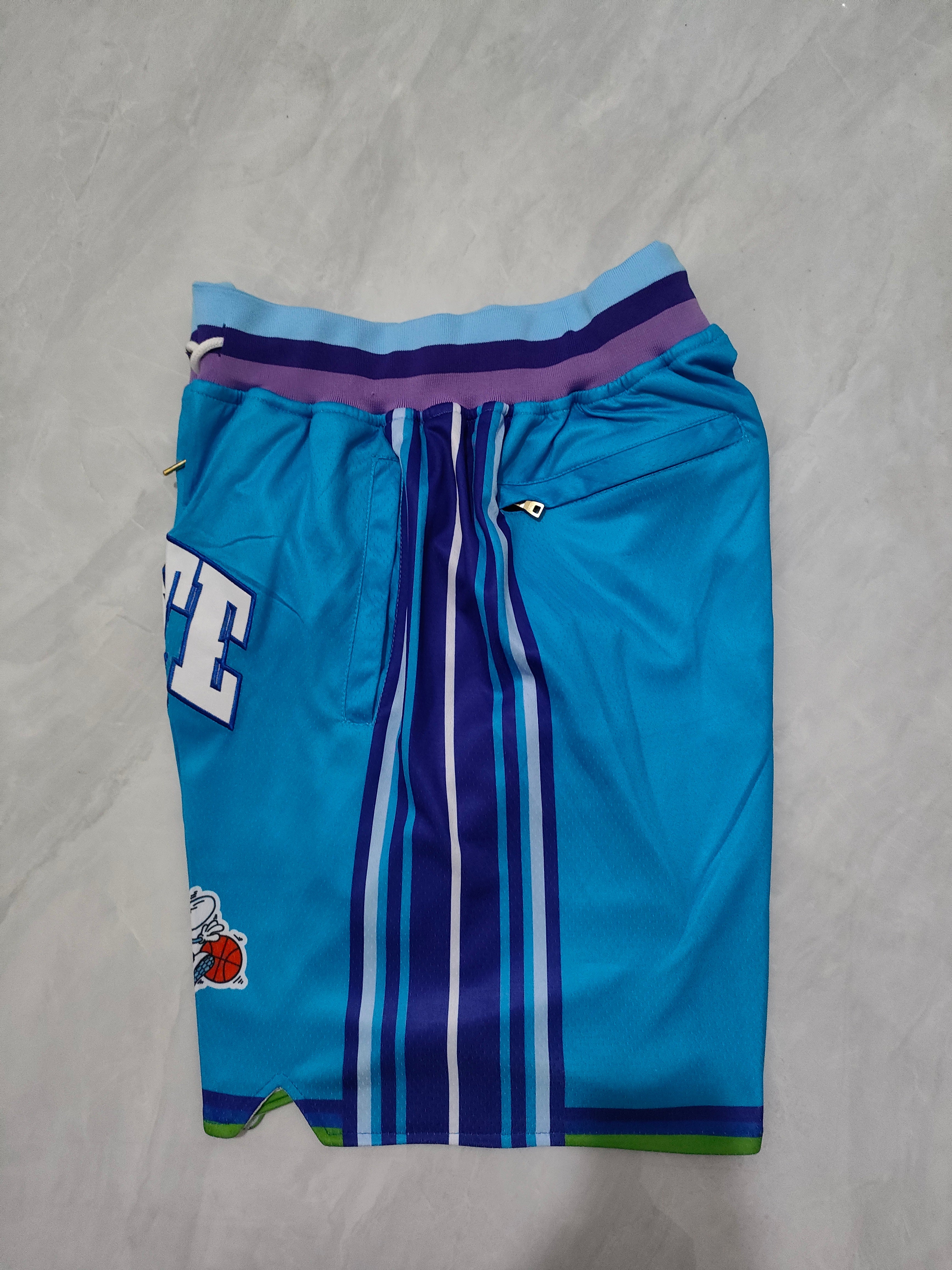 Charlotte Hornets Classic Blue Pocket Shorts