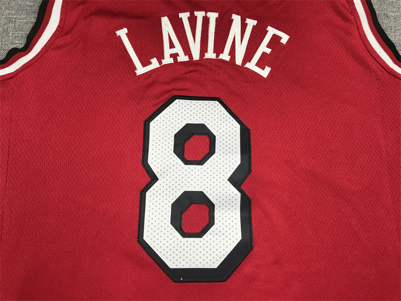 Chicago Bulls Zach LaVine #8 2022 City Edition Swingman Jersey � Embroidered