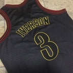 Allen Iverson Philadelphia 76ers 3 Black MN