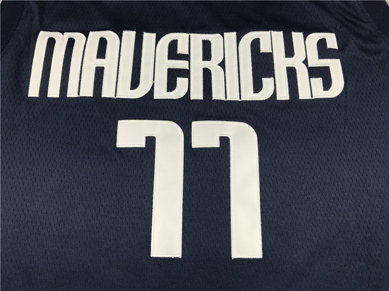 Dallas Mavericks Luka Doncic #77 City Edition Swingman Jersey ！ Embroidered