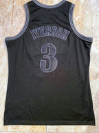 Allen Iverson Philadelphia 76ers 3 Black MN