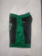 Boston Celtics Black City Edition Pocket Shorts