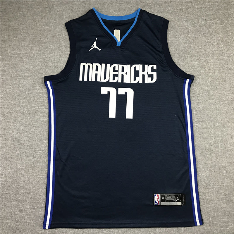 Dallas Mavericks Luka Doncic #77 City Edition Swingman Jersey ！ Embroidered