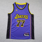 Youth Luka Don?i? Los Angeles Lakers #77 City Edition Embroidered  Jersey