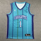 Youth LaMelo Ball Charlotte Hornets #1 Embroidered Jersey