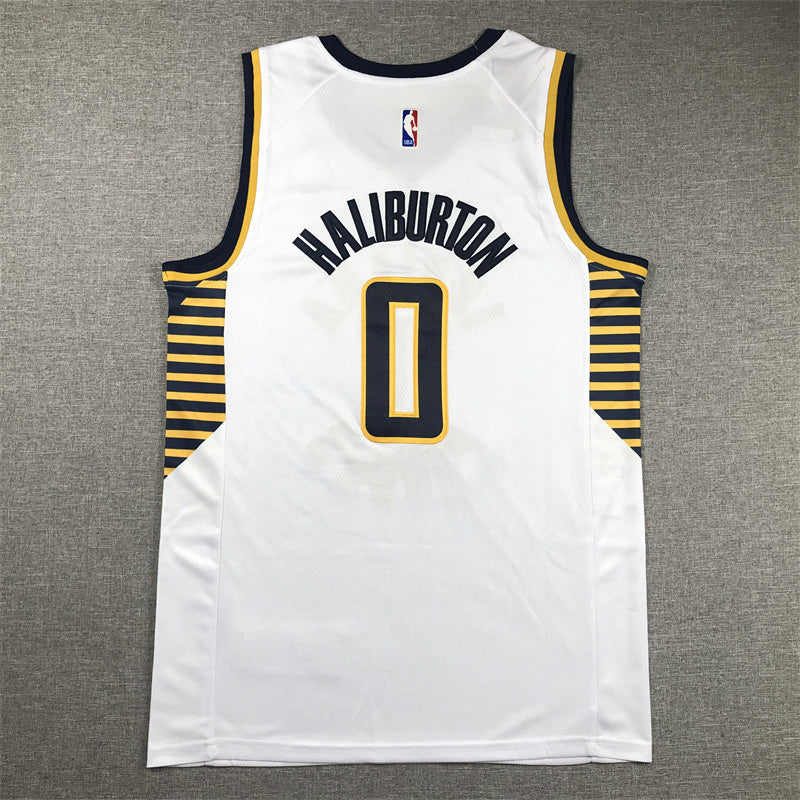 Indiana Pacers Tyrese Haliburton #0 City Edition Swingman Jersey - Embroidered