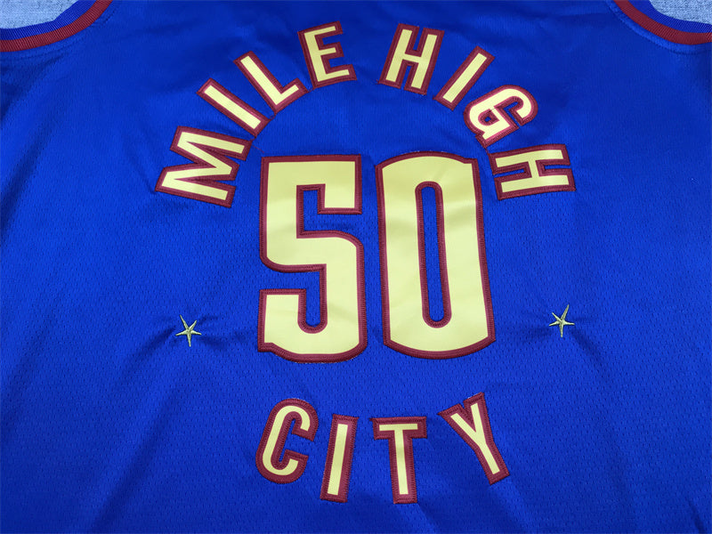 Denver Nuggets Aaron Gordon #50 2023 City Edition � Embroidered Jersey