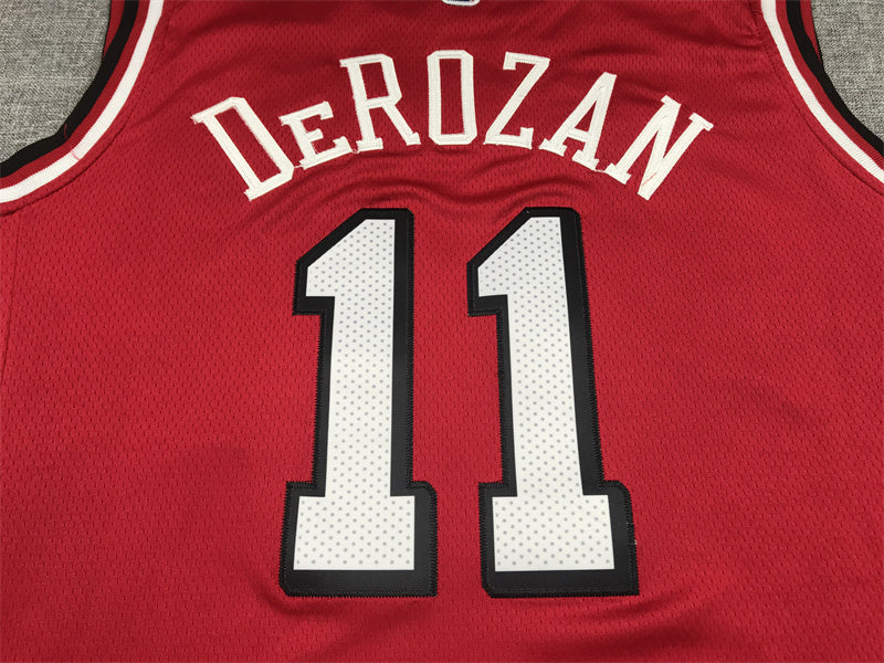 Chicago Bulls DeMar DeRozan #11 2022 City Edition Swingman Jersey ！ Embroidered