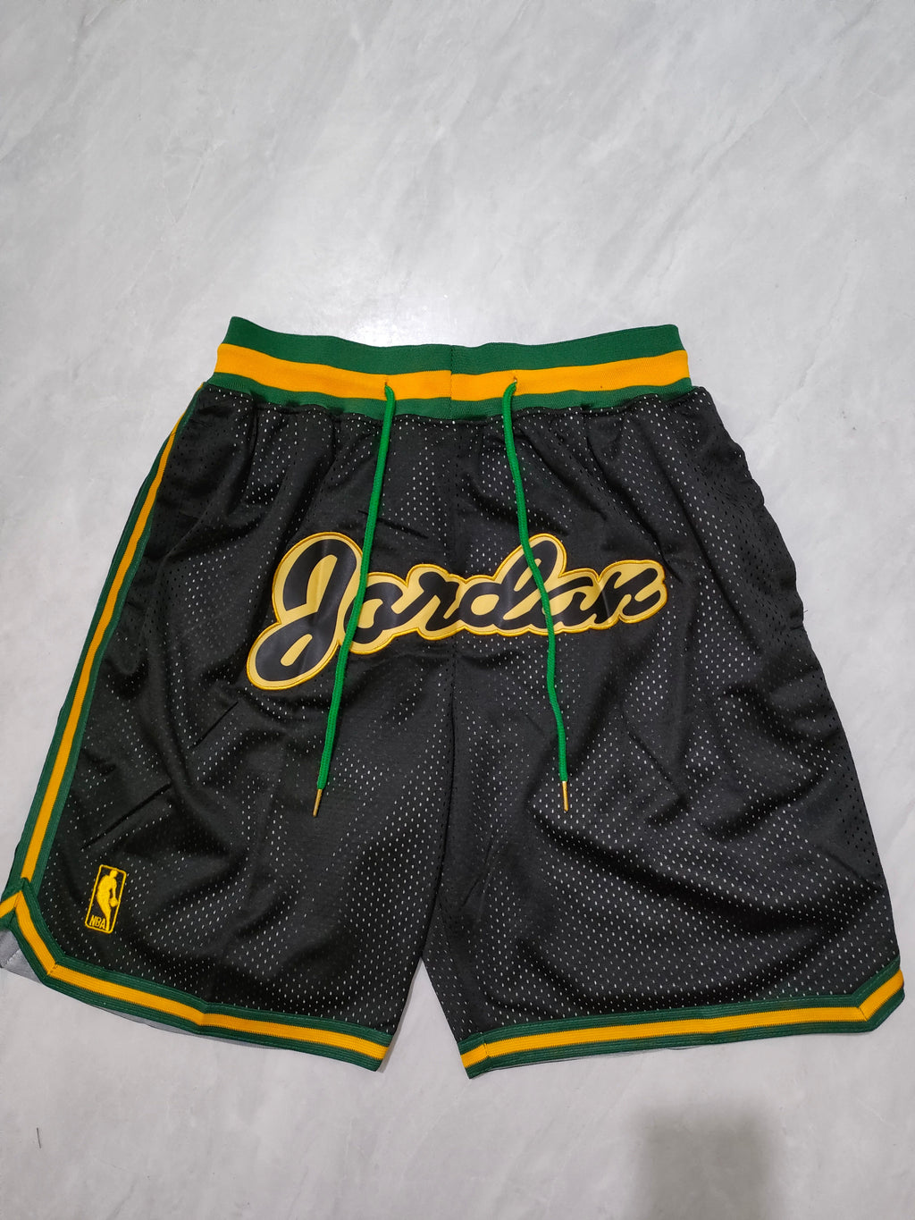 Los Angeles Lakers Black City Edition Pocket Shorts