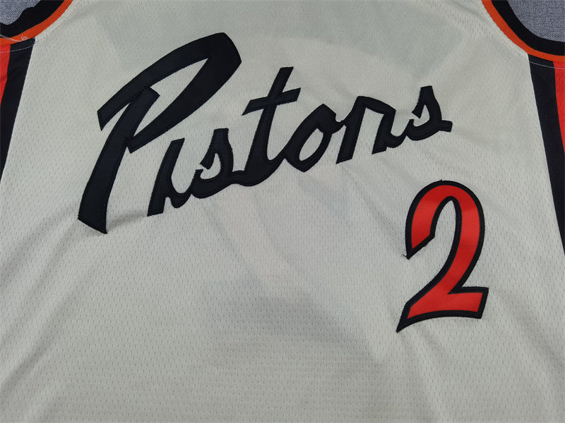 Detroit Pistons Cade Cunningham #2 2025 City Edition Swingman Jersey ！ Embroidered