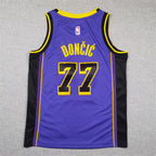 Youth Luka Don?i? Los Angeles Lakers #77 City Edition Embroidered  Jersey