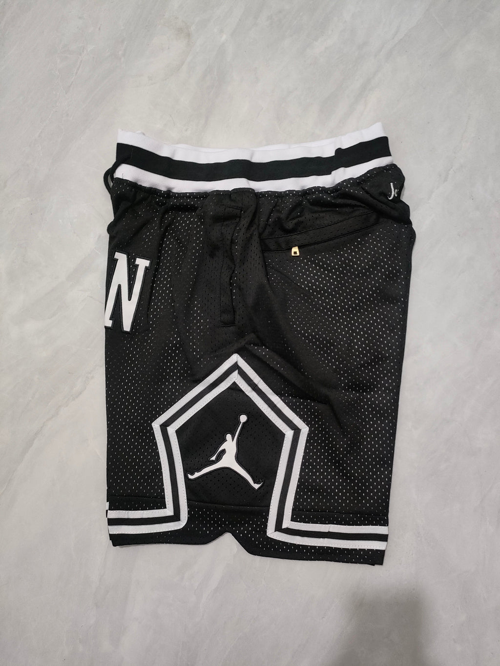 Jordan Black Pocket Shorts